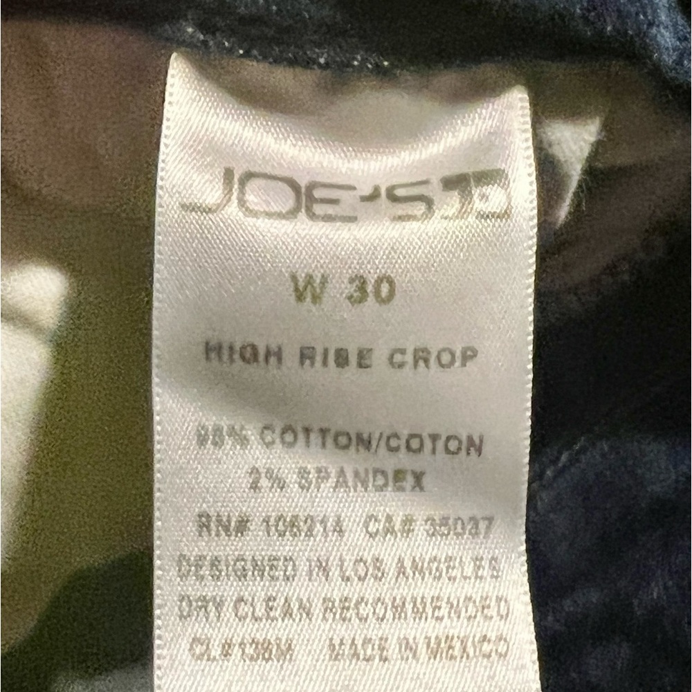 Joe’s Jeans High Rise Crop - Picture 5 of 5